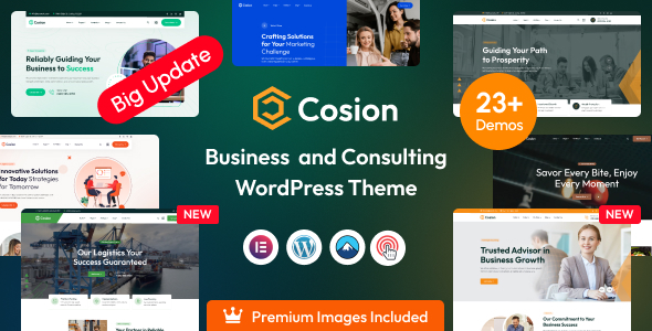 Cosion - Business Consulting WordPress Theme Cosion - Business Consulting WordPress Theme