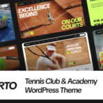 Courto - Tennis Club Padel WordPress Theme