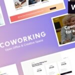Coworking - Open Office Creative Space WordPress Theme