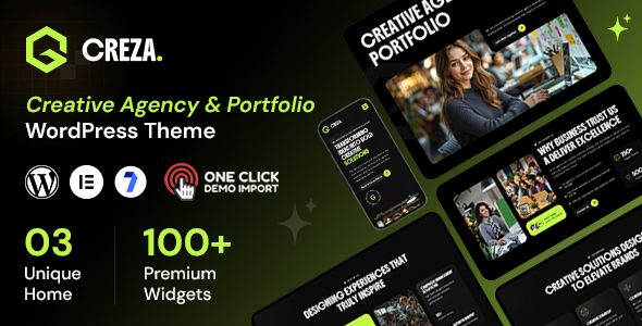 Creza - Digital Marketing Agency WordPress Theme Creza - Digital Marketing Agency WordPress Theme