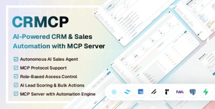 CRMCP — AI CRM Sales Automation Platform with MCP Integration