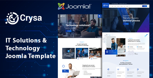Crysa - IT Solutions Technology Joomla Template Crysa - IT Solutions Technology Joomla Template