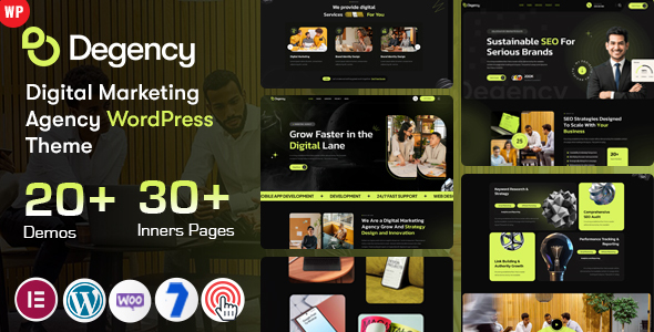 Degency - Digital Marketing Agency WordPress Degency - Digital Marketing Agency WordPress