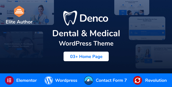 Denco - Dental Medical WordPress Theme Denco - Dental Medical WordPress Theme