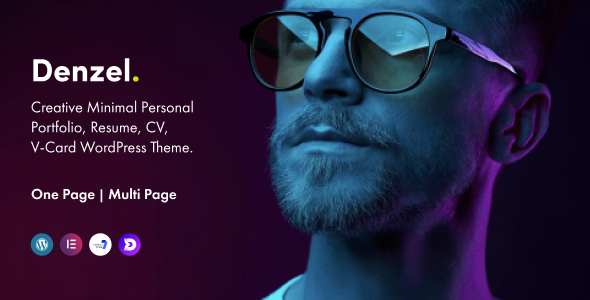 Denzel - Creative Minimal Portfolio WordPress Theme Denzel - Creative Minimal Portfolio WordPress Theme