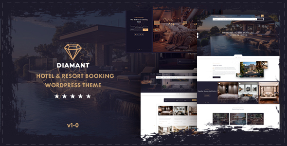 Diamant - Hotel Resort Booking WordPress Theme Diamant - Hotel Resort Booking WordPress Theme