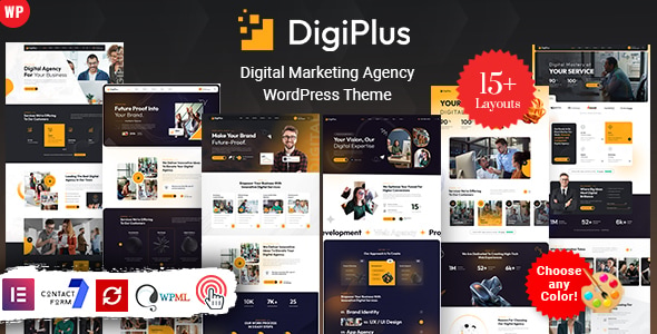 Digiplus - Digital Agency WordPress Digiplus - Digital Agency WordPress