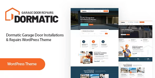 Dormatic – Garage Door Repair WordPress Theme Dormatic – Garage Door Repair WordPress Theme