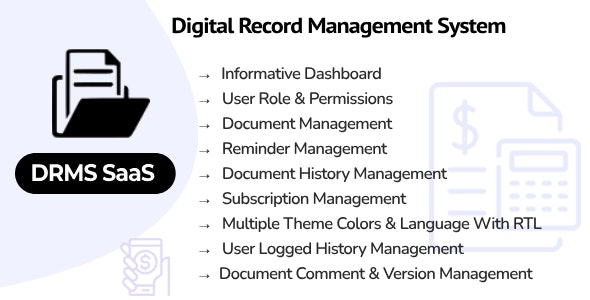 DRMS SaaS - Digital Record Management System DRMS SaaS - Digital Record Management System