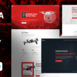 Dronza – Drone Aerial Photography WordPress Theme