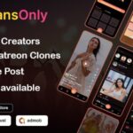 DTFansOnly - Paid Content Creators Flutter App - Android - iOS - Web - OnlyFans Patreon Style App