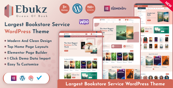 Ebukz - eBook eReading Shop WordPress Theme Ebukz - eBook eReading Shop WordPress Theme