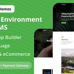 Ecozone - Ecology Environment Laravel CMS With Live Page Builder
