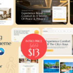 EliteStay - Hotel Booking WordPress Theme