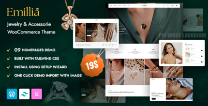 Emillia – Jewelry Fashion Accessories WooCommerce WordPress Theme
