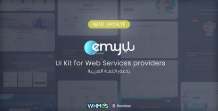 EMYUI - Multipurpose Web Hosting with WHMCS Template
