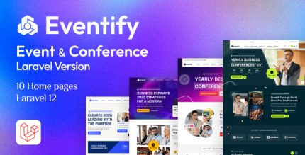 Eventify - Event Conference Booking Laravel Script