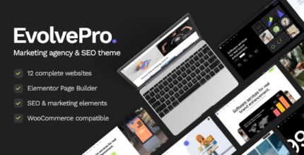 EvolvePro - Marketing Agency SEO WordPress Theme