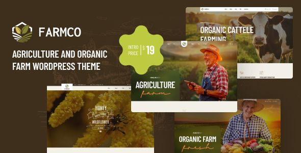 Farmco – Agriculture Organic Farm WordPress Theme Farmco – Agriculture Organic Farm WordPress Theme