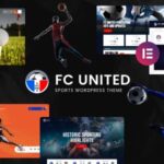FC United | Football, Soccer Sports WordPress Theme