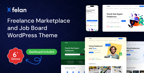Felan - Freelance Marketplace and Job Board WordPress Theme Felan - Freelance Marketplace and Job Board WordPress Theme