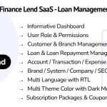FinanceLend SaaS - Loan Management Solution