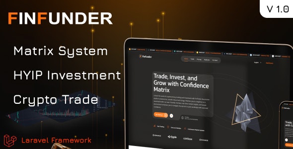 FinFunder - HYIP Investments and Crypto Trading on the Matrix Platform