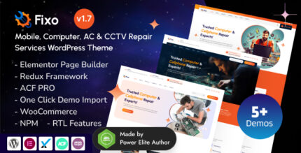 Fixo - Mobile Phone, Computer Repair Electronics Service WordPress Theme