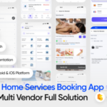Fixora – On Demand Home Services Booking App | Salon, Barber, Handyman | Multi Vendor Full Solution