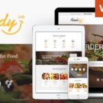 Fooddy 24/7 - Food Ordering Delivery WordPress Theme + Elementor + RTL