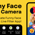 Funny Face Filters Camera with AdMob Facebook Ads Android