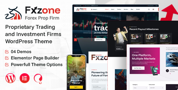 Fxzone - Forex Prop Firm WordPress Theme Fxzone - Forex Prop Firm WordPress Theme