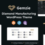 Gemzie - Diamond Manufacturing WordPress Theme