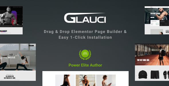 Glauci – Fitness and Gym WordPress Theme Glauci – Fitness and Gym WordPress Theme