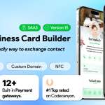 GoBiz - vCard SaaS Digital Business Card Builder