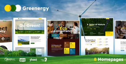 Greenergy - Ecology Environment Theme