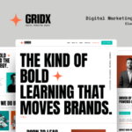 GridX - Digital Marketing Agency Elementor Template Kit
