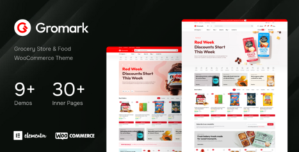 Gromark - Grocery Store Food WooCommerce Theme