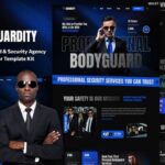 Guardity - VIP Bodyguard Security Agency Elementor Template Kit