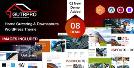 GutrPro – Home Guttering Downspouts Services WordPress Theme