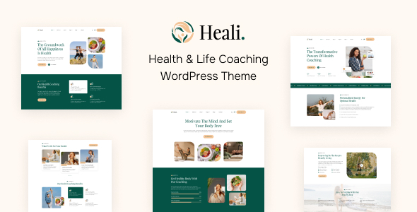 Heali - Health Coaching WordPress Theme Heali - Health Coaching WordPress Theme