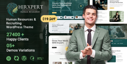 Hirxpert - Human Resources Recruiting WordPress Theme