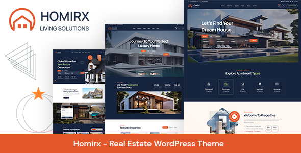 Homirx - Real Estate WordPress Theme Homirx - Real Estate WordPress Theme
