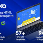 Hostiko - Hosting HTML WHMCS Template With Isometric Design