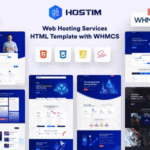Hostim - Web Hosting Services HTML Template with WHMCS