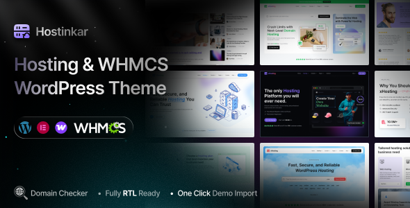 Hostinkar - Hosting WHMCS WordPress Theme Hostinkar - Hosting WHMCS WordPress Theme