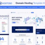 HOSTOSO - Hosting & Webhosting Service Template Kit