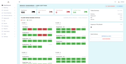 HOTEL MANAGEMENT SOFTWARE WEBSITE