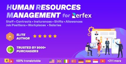 Human Resources Management (HRM) Workforce Automation module for Perfex CRM