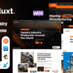 Induxt - Factory Industry WordPress Theme